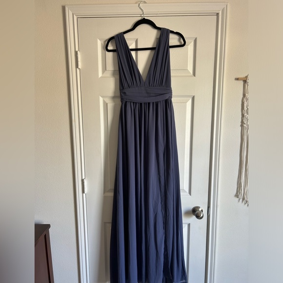 Lulu’s Heavenly Hues Maxi Dress | Size XS | DENIM BLUE - Picture 5 of 12